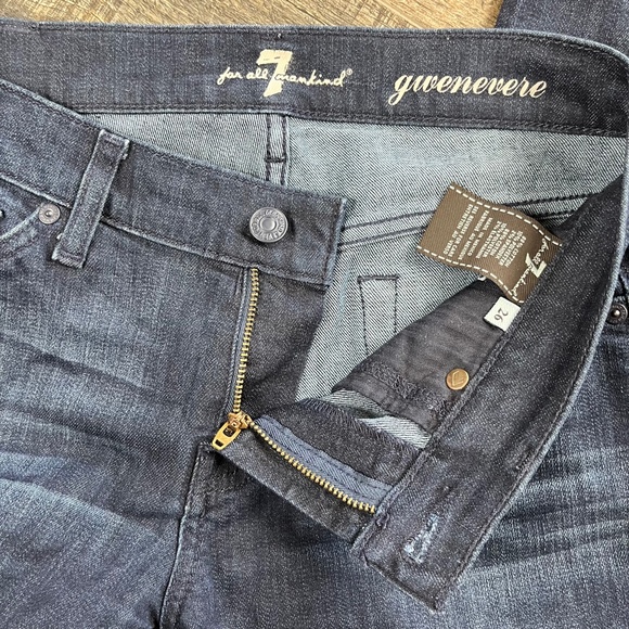 7 For All Mankind Blue Jeans Pants Denim ((size 26)) - Picture 6 of 8